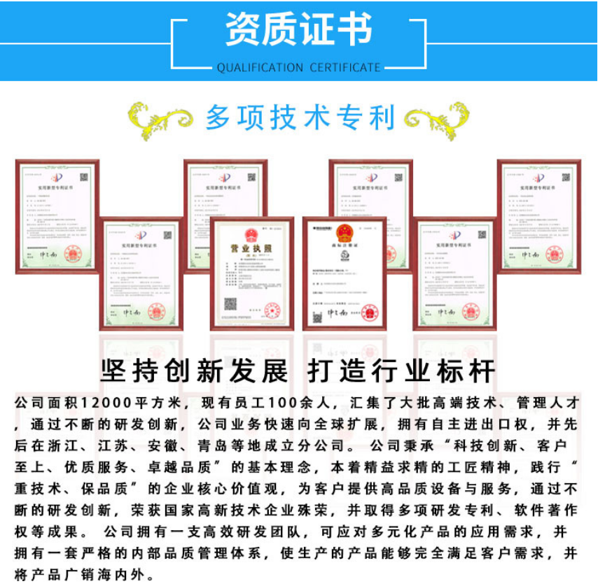 鑫華智能資質證書